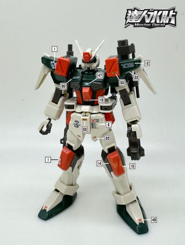 【鋼普拉】現貨 大林水貼 螢光水貼 鋼彈SEED HG 1/144 R03 BUSTER GUNDAM 暴風鋼 【鋼普拉】現貨 大林水貼 螢光水貼 鋼彈SEED HG 1/144 R03 BUSTER GUNDAM 暴風鋼