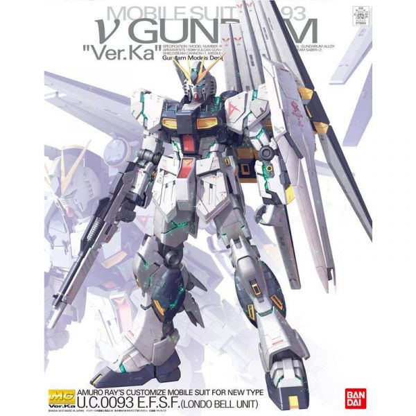 【鋼普拉】現貨 BANDAI《機動戰士鋼彈：逆襲的夏亞》MG 1/100 RX-93 Nu GUNDAM Ver. Ka 牛鋼 【鋼普拉】現貨 BANDAI《機動戰士鋼彈：逆襲的夏亞》MG 1/100 RX-93 Nu GUNDAM Ver. Ka 牛鋼 V鋼彈