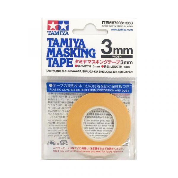 【鋼普拉】田宮 TAMIYA 87208 遮蓋膠帶 3mm Tamiya Masking Tape 【鋼普拉】田宮 TAMIYA 87208 遮蓋膠帶 3mm Tamiya Masking Tape