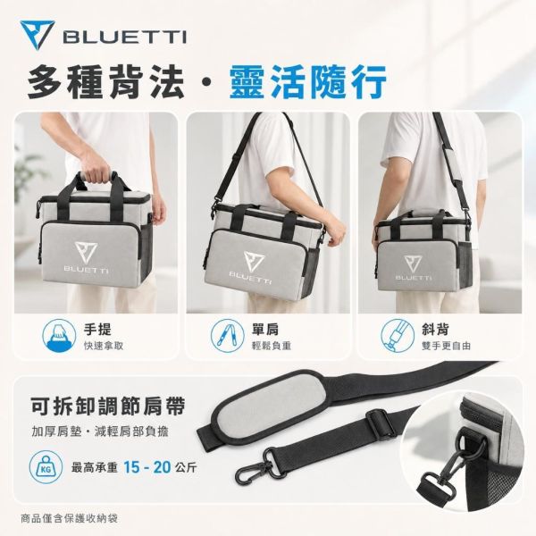 【BLUETTI】2026新款 原廠包 電源收納包 含背帶 防潑水 防塵 移動電源收納袋 手提袋 AC50P AC70P 【BLUETTI】2026新款 原廠包 電源收納包 含背帶 防潑水 防塵 移動電源收納袋 手提袋 AC50P AC70P