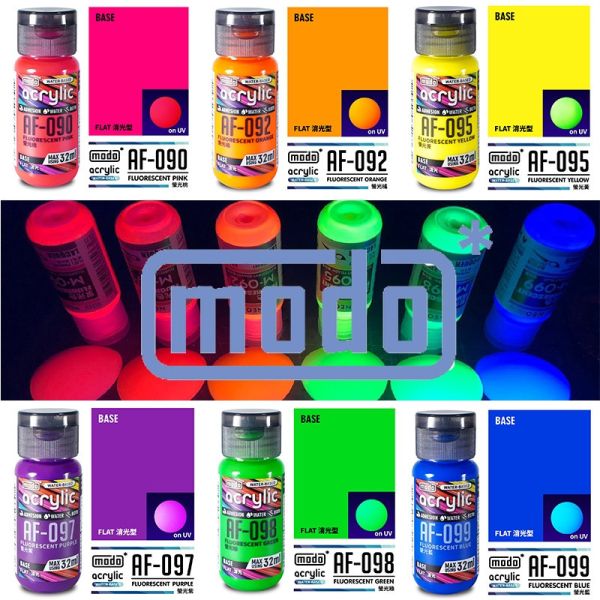 【鋼普拉】現貨 modo 摩多製漆 螢光色 水性漆 螢光紅 螢光黃 螢光藍 螢光綠 螢光桃紅 螢光橘 螢光紫 秘密螢光 【鋼普拉】現貨 modo 摩多製漆 螢光色 水性漆 螢光紅 螢光黃 螢光藍 螢光綠 螢光桃紅 螢光橘 螢光紫 秘密螢光