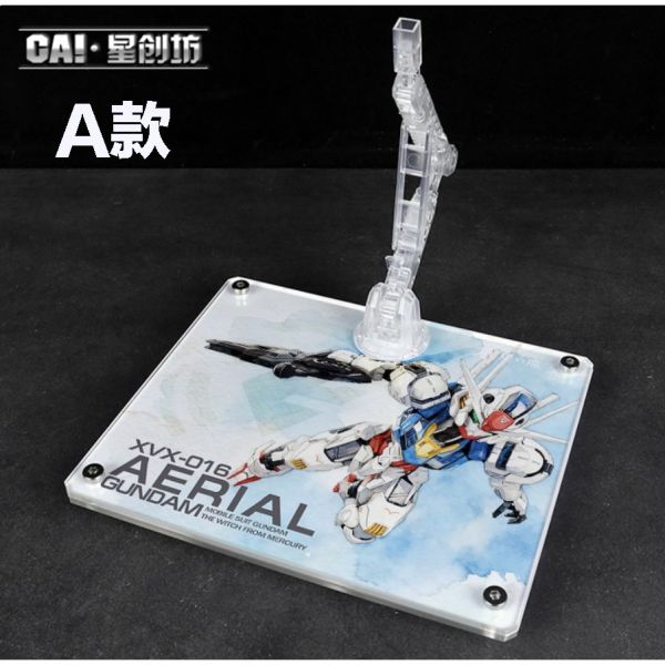 【鋼普拉】星創坊 MGSD HG RG 1/144 地台 水星的魔女 風靈 AERIAL 展示台 支架 可動支架 【鋼普拉】星創坊 MGSD HG RG 1/144 地台 水星的魔女 風靈 AERIAL 展示台 支架 可動支架