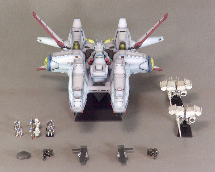 【鋼普拉】BANDAI《機動戰士鋼彈0083：星塵回憶錄》EX 1/1700 #16 MSC-07 MOBILE SHIP ALBION 阿爾比昂 【鋼普拉】BANDAI《機動戰士鋼彈0083：星塵回憶錄》EX 1/1700 #16 MSC-07 MOBILE SHIP ALBION 阿爾比昂