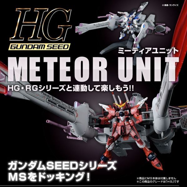 【鋼普拉】BANDAI 鋼彈SEED HG 1/144 METEOR UNIT 流星裝備 流星號 飛行裝備 + 自由鋼彈 【鋼普拉】BANDAI 鋼彈SEED HG 1/144 METEOR UNIT 流星裝備 流星號 飛行裝備 + 自由鋼彈