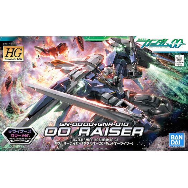 【鋼普拉】現貨 BANDAI 萬代 HG00 1/144 #38 OO鋼彈 + 強化戰機組合 RAISER 設計師配色版 【鋼普拉】現貨 BANDAI 萬代 HG00 1/144 #38 OO鋼彈 + 強化戰機組合 RAISER 設計師配色版