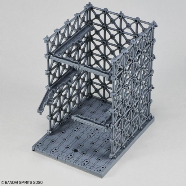 【鋼普拉】現貨 BANDAI 30MM 改裝用 改造用 場景台座 桁架基地版本 格納庫 1/144 展示架 收納盒 【鋼普拉】現貨 BANDAI 30MM 改裝用 改造用 場景台座 桁架基地版本 格納庫 1/144 展示架 收納盒