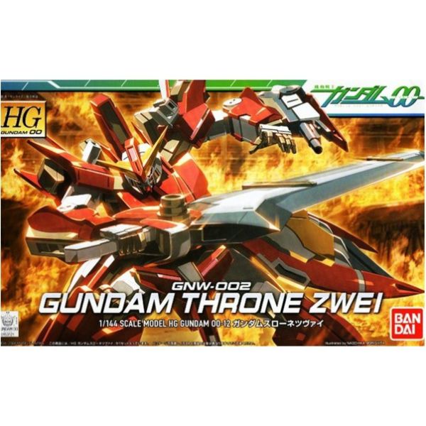 【鋼普拉】現貨 BANDAI 鋼彈00 HG 1/144 #12 GUNDAM THRONE ZWEI 座天使 2號機 【鋼普拉】現貨 BANDAI 鋼彈00 HG 1/144 #12 GUNDAM THRONE ZWEI 座天使 2號機