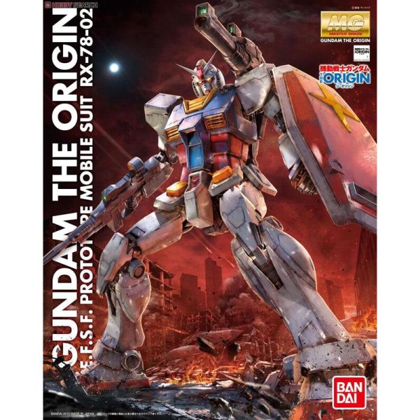 【鋼普拉】現貨 BANDAI《機動戰士鋼彈 : THE ORIGIN》MG 1/100 RX-78-2 GUNDAM 白色惡魔 初代鋼彈 / 初鋼 【鋼普拉】BANDAI《機動戰士鋼彈 : THE ORIGIN》MG 1/100 RX-78-2 GUNDAM 白色惡魔 初代鋼彈 / 初鋼