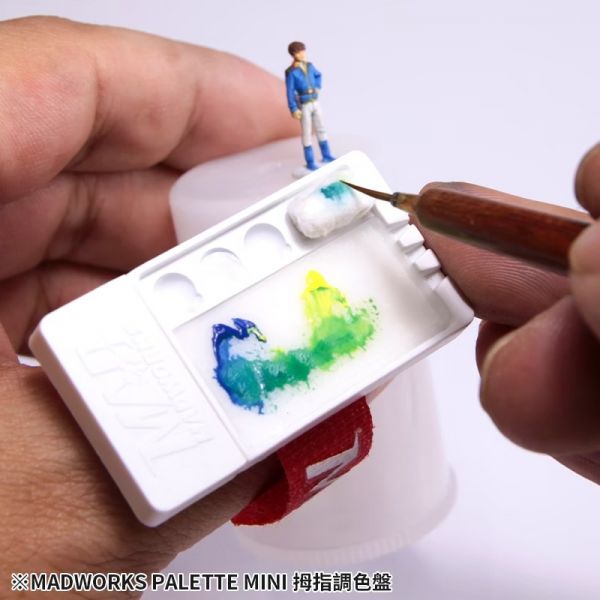 【鋼普拉】現貨 MADWORKS PM-001 拇指調色盤 調色盤 模型工具 模型上色 筆塗 模型漆 噴漆 鋼彈麥克筆 【鋼普拉】現貨 MADWORKS PM-001 拇指調色盤 調色盤 模型工具 模型上色 筆塗 模型漆 噴漆 鋼彈麥克筆