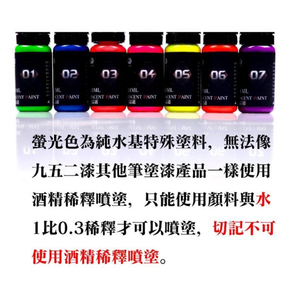 【鋼普拉】現貨 九五二漆 鋼彈模型 筆塗 螢光漆 11ML 螢光漆 9527 水性 水性漆 環保 低毒性 紫光燈 魚標 【鋼普拉】現貨 九五二漆 鋼彈模型 筆塗 螢光漆 11ML 螢光漆 9527 水性 水性漆 環保 低毒性 紫光燈 魚標