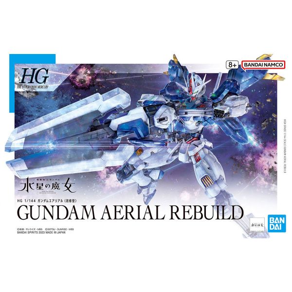 【鋼普拉】現貨 BANDAI《機動戰士鋼彈 : 水星的魔女》HG 1/144 #19 XVX-016RN GUNDAM AERIAL REBUILD 風靈鋼彈 (改修型) 【鋼普拉】BANDAI《機動戰士鋼彈 : 水星的魔女》HG 1/144 #19 XVX-016RN GUNDAM AERIAL REBUILD 風靈鋼彈 (改修型)