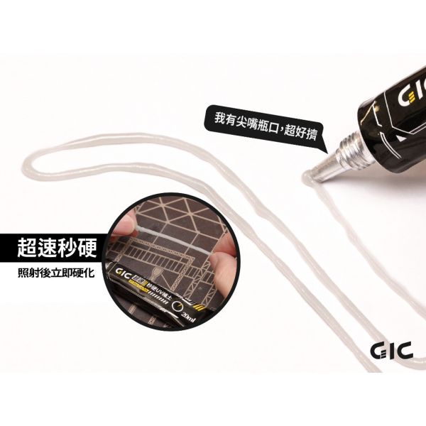 【鋼普拉】現貨 GIC TW-09 TW09 超速秒硬UV補土 瞬間膠 光固化 TC-07 TC07 矽膠刮刀 修補刀 【鋼普拉】現貨 GIC TW-09 TW09 超速秒硬UV補土 瞬間膠 光固化 TC-07 TC07 矽膠刮刀 修補刀