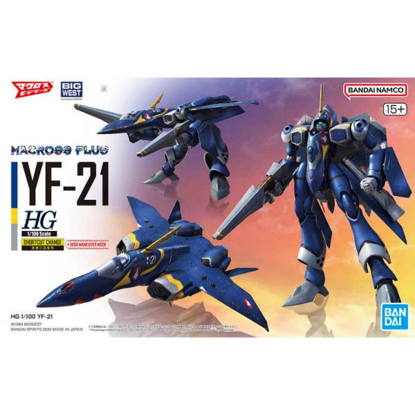 【鋼普拉】現貨 BANDAI 超時空要塞 HG 1/100 YF-21 STURMVOGEL 雨燕 【鋼普拉】現貨 BANDAI 超時空要塞 HG 1/100 YF-21 STURMVOGEL 雨燕