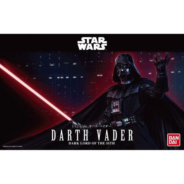 【鋼普拉】BANDAI 星際大戰 STAR WARS 1/12 DARTH VADER 黑武士 達斯維德 【鋼普拉】BANDAI 星際大戰 STAR WARS 1/12 DARTH VADER 黑武士 達斯維德