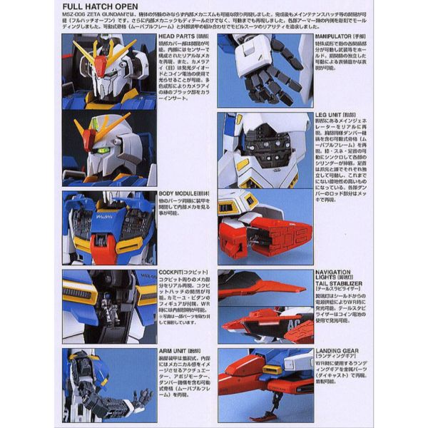 【鋼普拉】現貨 BANDAI 機動戰士Z鋼彈 PG 1/60 MSZ-006 ZETA GUNDAM Z鋼彈 【鋼普拉】現貨 BANDAI 機動戰士Z鋼彈 PG 1/60 MSZ-006 ZETA GUNDAM Z鋼彈