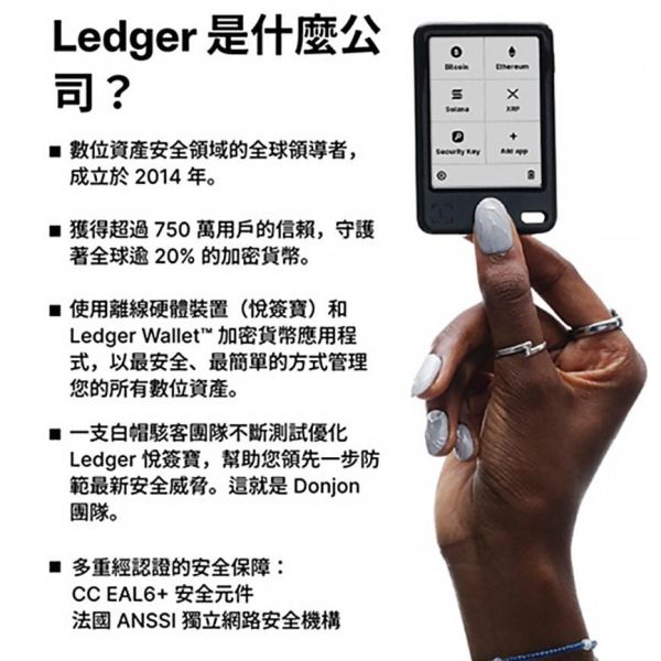 【eYe攝影】現貨 公司貨 LEDGER Nano Gen5 Flex 含恢復金鑰 冷錢包 加密貨幣 比特幣 虛擬錢包 【eYe攝影】現貨 公司貨 LEDGER Nano Gen5 Flex 含恢復金鑰 冷錢包 加密貨幣 比特幣 虛擬錢包