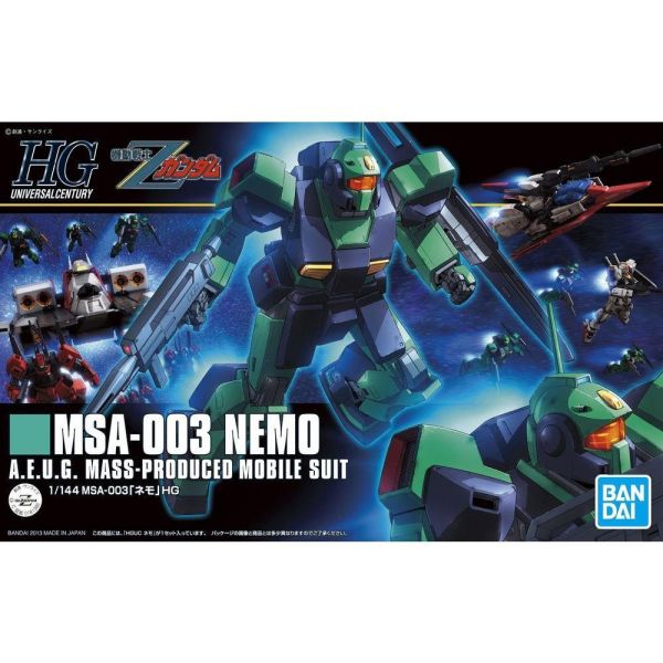 【鋼普拉】現貨 BANDAI 機動戰士鋼彈Z HGUC 1/144 #150 MSA-003 NEMO 尼莫 【鋼普拉】現貨 BANDAI 機動戰士鋼彈Z HGUC 1/144 #150 MSA-003 NEMO 尼莫
