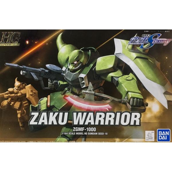 【鋼普拉】現貨 BANDAI 鋼彈SEED HG 1/144 #18 ZAKU WARRIOR 薩克戰士 薩克勇士 【鋼普拉】現貨 BANDAI 鋼彈SEED HG 1/144 #18 ZAKU WARRIOR 薩克戰士 薩克勇士