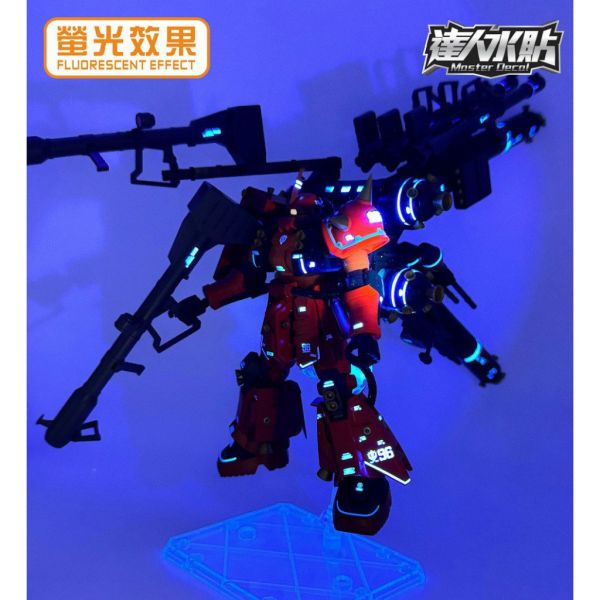 【鋼普拉】現貨 大林水貼 雷霆宙域戰線 HG 1/144 MS-06R ZAKU 精神感應薩克 高機動腦波傳導型薩克 【鋼普拉】現貨 大林水貼 雷霆宙域戰線 HG 1/144 MS-06R ZAKU 精神感應薩克 高機動腦波傳導型薩克