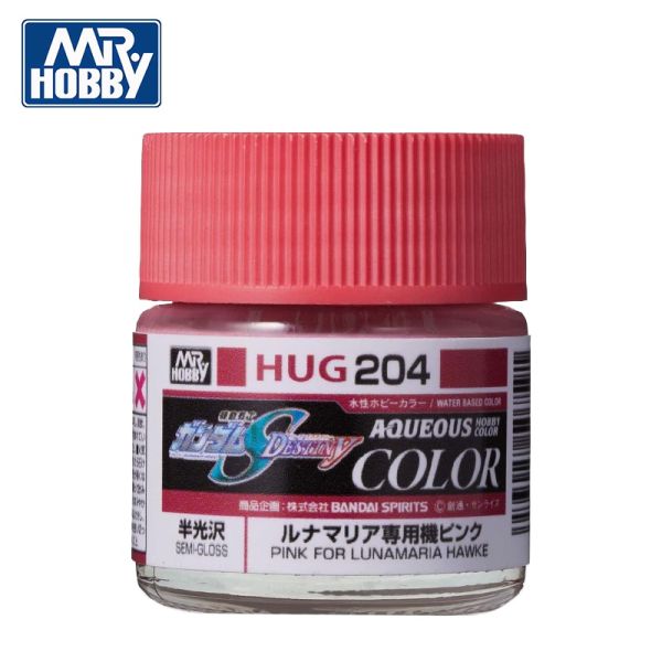 【鋼普拉】現貨 MR.HOBBY 郡氏 GSI 水性漆 半光澤 10ml HUG201 巨劍脈衝鋼彈紅色 HUG202 砲擊型脈衝鋼彈綠色 HUG203 斬擊型幽靈薩克藍 HUG204 砲擊型薩克勇士朱紅 HUG205 瞬發型幽靈薩克淺紫 HUG206 命運鋼彈專用紅色 HUG207 蜜雅･坎貝爾薩克粉紅 HUG208 海涅命運橘色 【鋼普拉】現貨 MR.HOBBY 郡氏 GSI 水性漆 半光澤 10ml HUG201 巨劍脈衝鋼彈紅色 HUG202 砲擊型脈衝鋼彈綠色 HUG203 斬擊型幽靈薩克藍 HUG204 砲擊型薩克勇士朱紅 HUG205 瞬發型幽靈薩克淺紫 HUG206 命運鋼彈專用紅色 HUG207 蜜雅･坎貝爾薩克粉紅 HUG208 海涅命運橘色