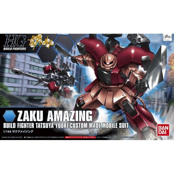 【鋼普拉】現貨 BANDAI 鋼彈創鬥者 HGBF 1/144 #002 ZAKU AMAZING 驚異薩克 驚異紅薩克 【鋼普拉】現貨 BANDAI 鋼彈創鬥者 HGBF 1/144 #002 ZAKU AMAZING 驚異薩克 驚異紅薩克