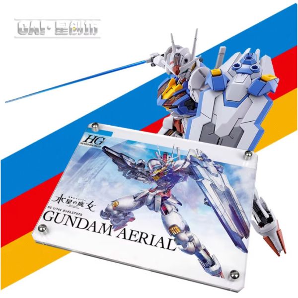 【鋼普拉】現貨 星創坊 BANDAI 水星的魔女 HG 1/144 風靈鋼彈 專屬地台展示架 武裝展示支架 浮游炮 支架 【鋼普拉】現貨 星創坊 BANDAI 水星的魔女 HG 1/144 風靈鋼彈 專屬地台展示架 武裝展示支架 浮游炮 支架