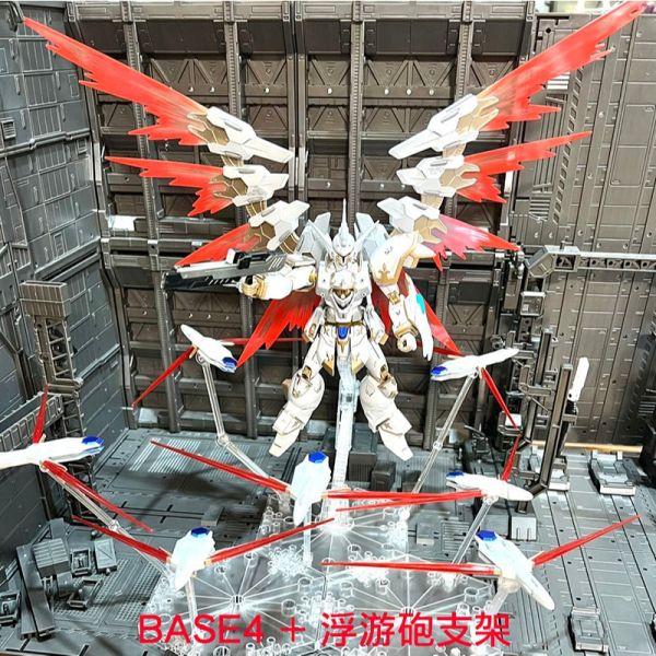 【鋼普拉】現貨 BANDAI 萬代 MG HG RG 鋼彈 支架套組 BASE 4 地台 + 浮游砲支架 浮游炮 感應砲 【鋼普拉】現貨 BANDAI 萬代 MG HG RG 鋼彈 支架套組 BASE 4 地台 + 浮游砲支架 浮游炮 感應砲