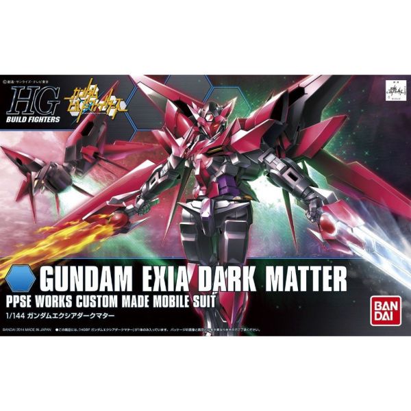 【鋼普拉】BANDAI 鋼彈創鬥者 HGBF 1/144 #013 EXIA DARK MATTER 暗黑物質能天使鋼彈 【鋼普拉】BANDAI 鋼彈創鬥者 HGBF 1/144 #013 EXIA DARK MATTER 暗黑物質能天使鋼彈