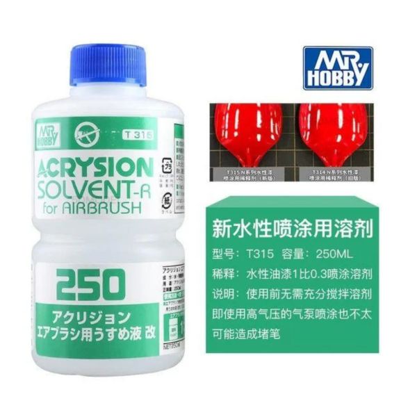 【鋼普拉】現貨 MR.HOBBY GUNZE 郡氏 T315 新配方 Ｎ系列 環保水性漆 專用 溶劑 稀釋液 250ml 【鋼普拉】現貨 MR.HOBBY GUNZE 郡氏 T315 新配方 Ｎ系列 環保水性漆 專用 溶劑 稀釋液 250ml