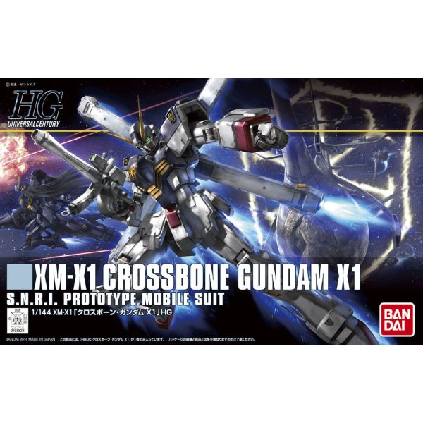 【鋼普拉】現貨 BANDAI《機動戰士海盜鋼彈》HGUC 1/144 #187 XM-X1 CROSSBONE GUNDAM X1 海盜鋼彈 【鋼普拉】BANDAI《機動戰士海盜鋼彈》HGUC 1/144 #187 XM-X1 CROSSBONE GUNDAM X1 海盜鋼彈