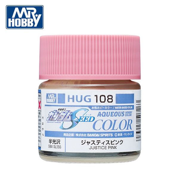 【鋼普拉】現貨 MR.HOBBY 郡氏 GSI 水性漆 半光澤 HUG101 巨劍攻擊鋼彈藍色 HUG102 炮裝攻擊鋼彈綠色 HUG103 嫣紅攻擊鋼彈粉紅 HUG104 未啟動模式白 HUG105 未啟動模式灰 HUG106 未啟動模式黑 HUG107 自由鋼彈藍色 HUG108 正義鋼彈專用粉紅 【鋼普拉】現貨 MR.HOBBY 郡氏 GSI 水性漆 半光澤 HUG101 巨劍攻擊鋼彈藍色 HUG102 炮裝攻擊鋼彈綠色 HUG103 嫣紅攻擊鋼彈粉紅 HUG104 未啟動模式白 HUG105 未啟動模式灰 HUG106 未啟動模式黑 HUG107 自由鋼彈藍色 HUG108 正義鋼彈專用粉紅