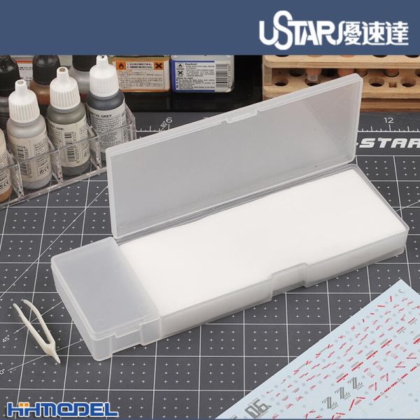 【鋼普拉】現貨 USTAR 優速達 UA90004 多功能模型水貼盒 分倉設計 塗料保濕 收納盒 工具盒 工具箱 【鋼普拉】USTAR 優速達 UA90004 多功能模型水貼盒 分倉設計 塗料保濕 收納盒 工具盒 工具箱