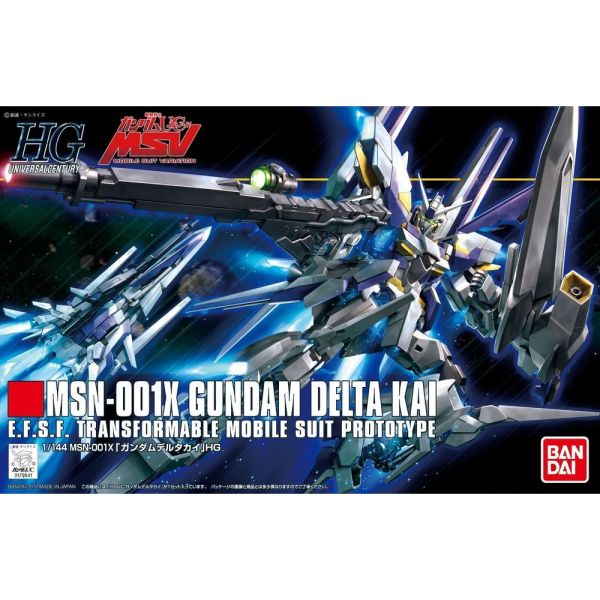 【鋼普拉】現貨 BANDAI《機動戰士鋼彈UC MSV》HGUC 1/144 #148 MSN-001X GUNDAM DELTA KAI 德爾塔改 【鋼普拉】BANDAI《機動戰士鋼彈UC MSV》HGUC 1/144 #148 MSN-001X GUNDAM DELTA KAI 德爾塔改