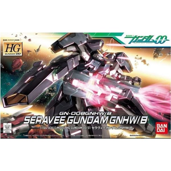 【鋼普拉】現貨 BANDAI 鋼彈00 HG 1/144 #51 SERAVEE GUNDAM GNHW/B 熾天使鋼彈 【鋼普拉】現貨 BANDAI 鋼彈00 HG 1/144 #51 SERAVEE GUNDAM GNHW/B 熾天使鋼彈