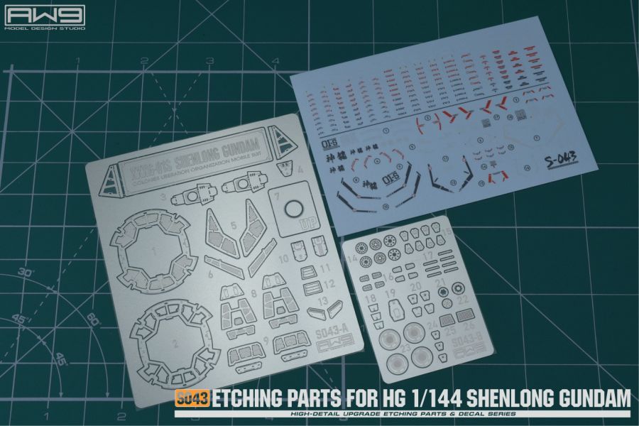 【鋼普拉】MADWORKS S43 蝕刻片改套 FOR BANDAI《新機動戰記鋼彈W》HGAC 1/144 #242 XXXG-01S SHENLONG GUNDAM 神龍鋼彈 / 哪吒 【鋼普拉】MADWORKS S43 蝕刻片改套 FOR BANDAI《新機動戰記鋼彈W》HGAC 1/144 #242 XXXG-01S SHENLONG GUNDAM 神龍鋼彈 / 哪吒