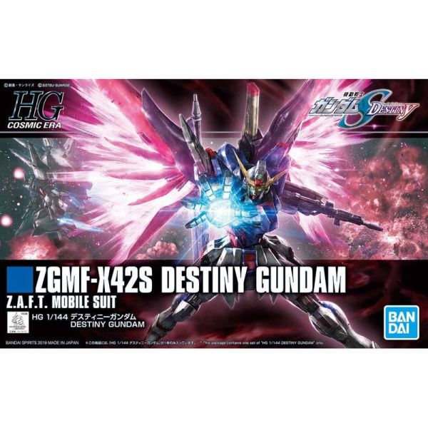 【鋼普拉】現貨 BANDAI 機動戰士鋼彈 SEED DESTINY HGCE 1/144 #224 ZGMF-X42S DESTINY GUNDAM 命運鋼彈 附光之翼 新生式樣 【鋼普拉】BANDAI《機動戰士鋼彈SEED DESTINY》HGCE 1/144 #224 ZGMF-X42S DESTINY GUNDAM 命運鋼彈 附光之翼 新生式樣