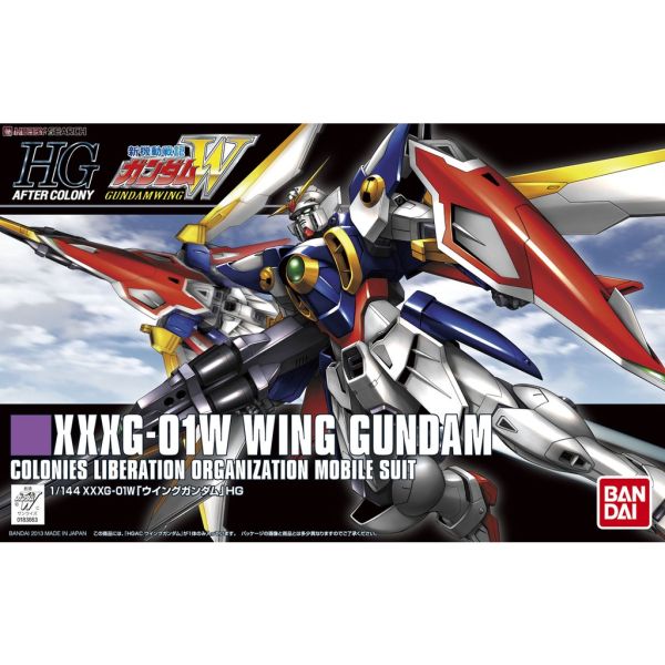 【鋼普拉】現貨 BANDAI《新機動戰記鋼彈W》HGAC 1/144 #162 XXXG-01W WING GUNDAM 飛翼鋼彈 【鋼普拉】BANDAI《新機動戰記鋼彈W》HGAC 1/144 #162 XXXG-01W WING GUNDAM 飛翼鋼彈