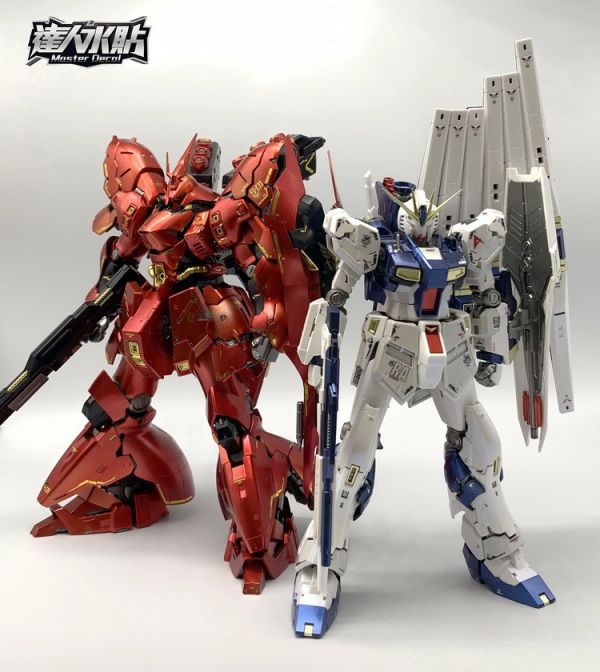 大林水貼 燙金 RG 沙薩比 SAZABI 專用水貼 DL-RG31 鋼彈 【鋼普拉】大林水貼 燙金 RG 沙薩比 SAZABI 專用水貼 DL-RG31 鋼彈