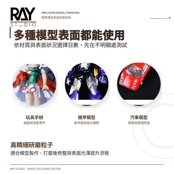 【鋼普拉】現貨 RAY 模型拋光研磨膏 #3000 #6000 #12000 鏡面拋光 30ml 打磨膏 附拋光布 【鋼普拉】現貨 RAY 模型拋光研磨膏 #3000 #6000 #12000 鏡面拋光 30ml 打磨膏 附拋光布