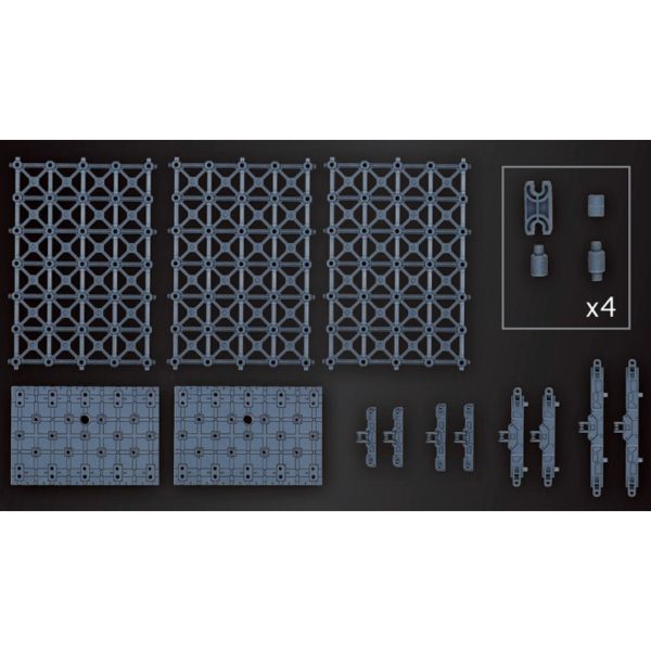 【鋼普拉】現貨 BANDAI 30MM 改裝用 改造用 場景台座 桁架基地版本 格納庫 1/144 展示架 收納盒 【鋼普拉】現貨 BANDAI 30MM 改裝用 改造用 場景台座 桁架基地版本 格納庫 1/144 展示架 收納盒