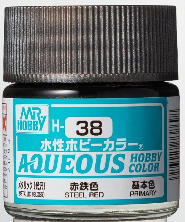 【鋼普拉】MR.HOBBY GUNZE 郡氏 GSI H系列 水性漆 H33 赤鐵色 H34 奶黃色 H35 鈷藍色 H37 木棕色 H38 鐵紅色 H39 紫色 H40 消光添加劑 H43 酒紅色 H45 淺藍色 模型漆 10ml 【鋼普拉】MR.HOBBY GUNZE 郡氏 GSI H系列 水性漆 H33 赤鐵色 H34 奶黃色 H35 鈷藍色 H37 木棕色 H38 鐵紅色 H39 紫色 H40 消光添加劑 H43 酒紅色 H45 淺藍色 模型漆 10ml