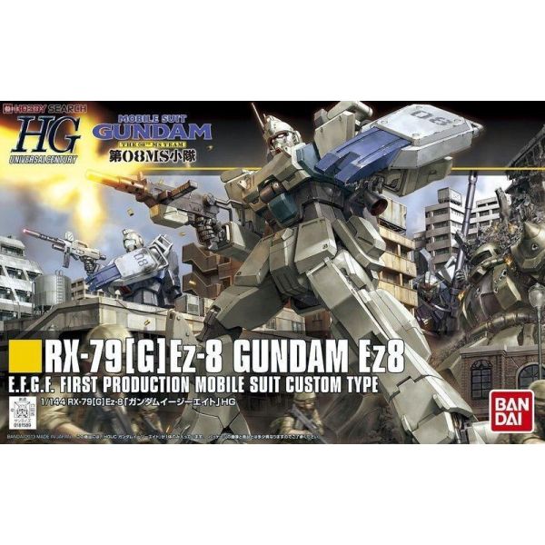 【鋼普拉】現貨 BANDAI《機動戰士鋼彈 : 第08MS小隊》HGUC 1/144 #155 RX-79[G] Ez-8 GUNDAM Ez8 鋼彈 傘兵空降裝備 【鋼普拉】BANDAI《機動戰士鋼彈 : 第08MS小隊》HGUC 1/144 #155 RX-79[G] Ez-8 GUNDAM Ez8 鋼彈 傘兵空降裝備