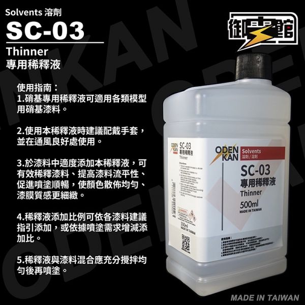 【鋼普拉】御電館 SC系列稀釋劑 SC01 SC02 SC03 工具清洗 漆膜去除 專用稀釋劑 模型漆 硝基 【鋼普拉】御電館 SC系列稀釋劑 SC01 SC02 SC03 工具清洗 漆膜去除 專用稀釋劑 模型漆 硝基