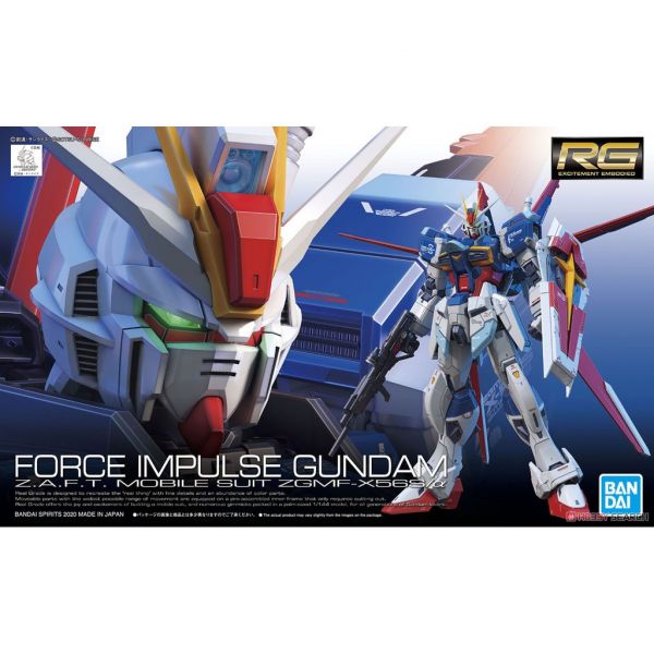 【鋼普拉】現貨 BANDAI《機動戰士鋼彈SEED DESTINY》RG 1/144 #33 ZGMF-X56S/α FORCE IMPULSE GUNDAM 威力脈衝鋼彈 【鋼普拉】BANDAI《機動戰士鋼彈SEED DESTINY》RG 1/144 #33 ZGMF-X56S/α FORCE IMPULSE GUNDAM 威力脈衝鋼彈