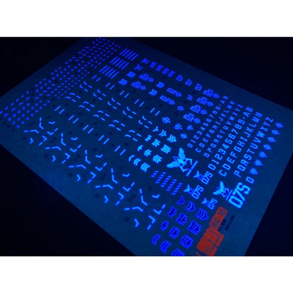 【鋼普拉】雪焰水貼 螢光版 BANDAI 機動戰士鋼彈UC RG 1/144 #16 MSM-07S Z'GOK 茲寇克 【鋼普拉】雪焰水貼 螢光版 BANDAI 機動戰士鋼彈UC RG 1/144 #16 MSM-07S Z'GOK 茲寇克