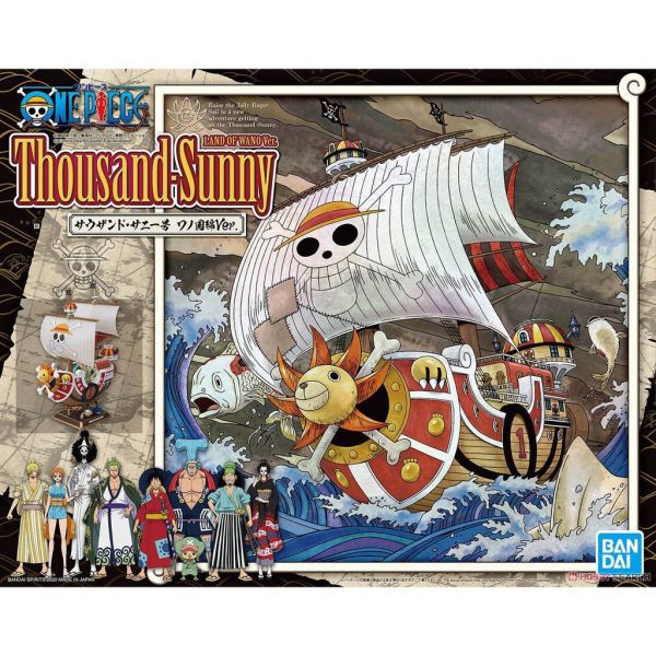 【鋼普拉】現貨 BANDAI 海賊王 ONE PIECE 航海王 THOUSAND SUNNY 海賊船 千陽號 和之國篇 【鋼普拉】現貨 BANDAI 海賊王 ONE PIECE 航海王 THOUSAND SUNNY 海賊船 千陽號 和之國篇