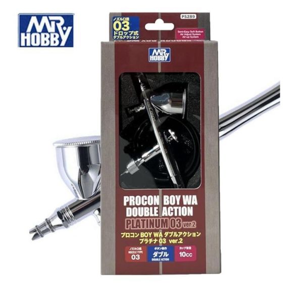 【鋼普拉】郡氏 GUNZE Mr. HOBBY 雙動噴筆 PROCON BOY FWA 0.3mm 噴槍 PS289 【鋼普拉】郡氏 GUNZE Mr. HOBBY 雙動噴筆 PROCON BOY FWA 0.3mm 噴槍 PS289