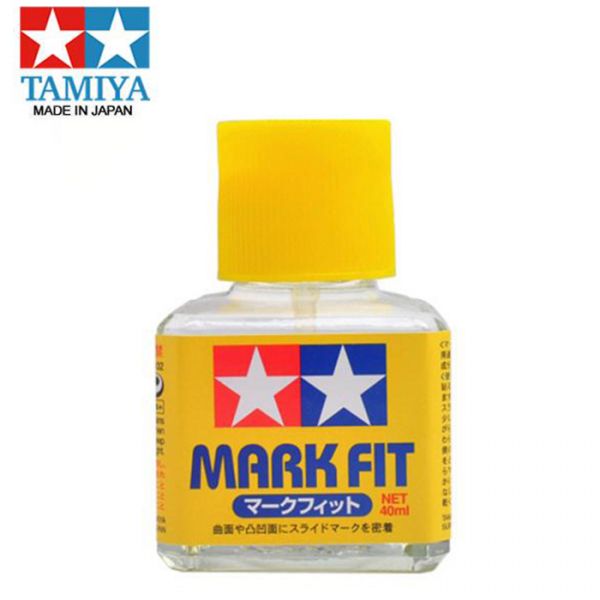 【鋼普拉】TAMIYA MARK FIT 田宮 模型專用 水貼紙 水貼專用接著劑 水貼軟化劑 (40ml) 87102 【鋼普拉】TAMIYA MARK FIT 田宮 模型專用 水貼紙 水貼專用接著劑 水貼軟化劑 (40ml) 87102