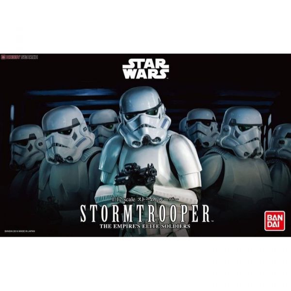 【鋼普拉】BANDAI 星際大戰 1/12 STAR WARS STOM TROOPER 暴風兵 白兵 帝國風暴兵 【鋼普拉】BANDAI 星際大戰 1/12 STAR WARS STOM TROOPER 暴風兵 白兵 帝國風暴兵