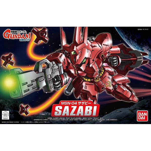 【鋼普拉】BANDAI SD鋼彈 BB戰士 #382 MSN-04 SAZABI 沙薩比 【鋼普拉】BANDAI SD鋼彈 BB戰士 #382 MSN-04 SAZABI 沙薩比